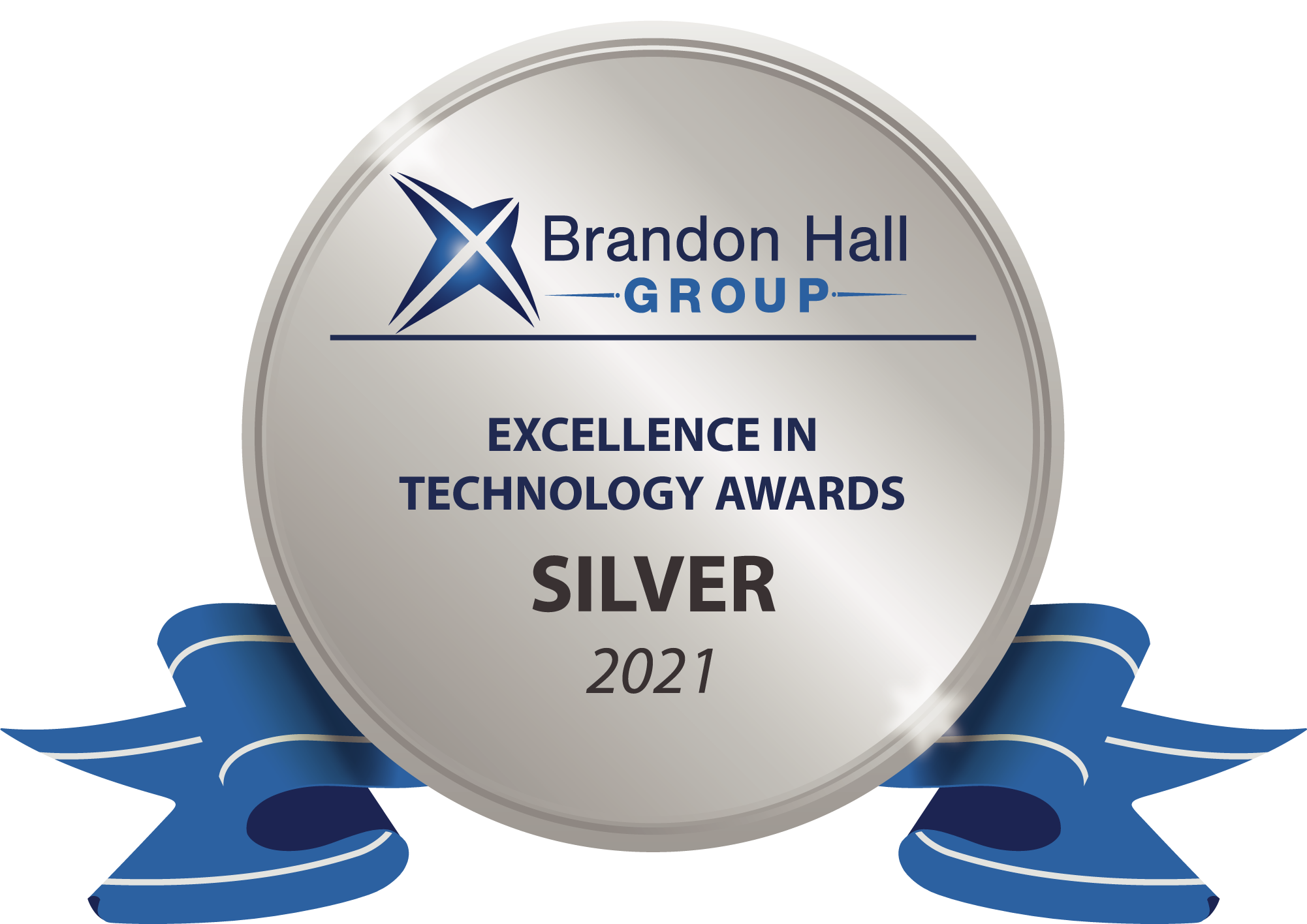 Image of the Brandon Hall Excellence in Technology Silver Award